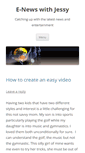 Mobile Screenshot of e-newswithjessy.info